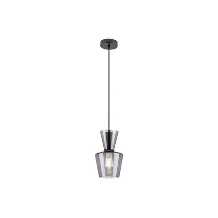 Stropní závěsné svítidlo Overhang E27 Black Modern Abra Rabalux