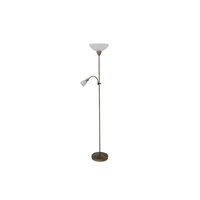 Stojací lampa E27 hnědá Classic Pearl 4019 Rabalux