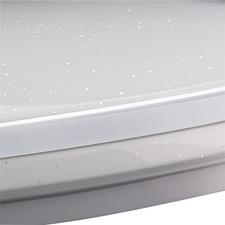 Plafond LED stropní panel Povrchové svítidlo 37W 2680lm CCT Round White Stmívatelné dálkové ovládání Arvos Kanlux