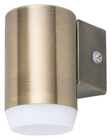 Zahradní lampa LED nástěnná lampa CATANIA 4W 3000K IP44 Spodní Champagne RABALUX