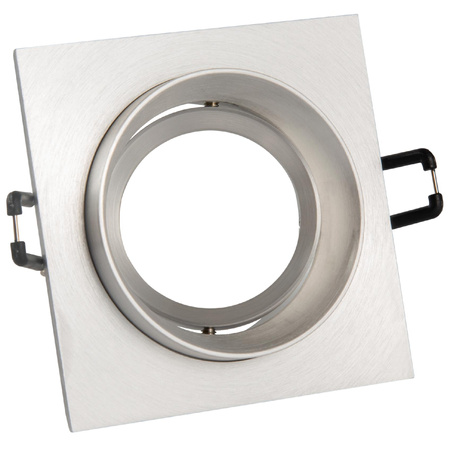 Bodové svítidlo MR16 stříbrné 12 V LIKA Sanico Goldlux pro vestavbu do zdi