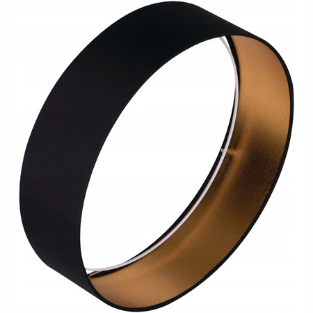 Plafond LED stropní panel Svítidlo pro povrchovou montáž 17,5W 1500lm 4000K Neutrální 120° Kulaté černé zlaté Rifa Kanlux