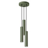 Stropní závěsné svítidlo Tuba Spot 3x GU10 Olive Lagos Ocean Green SL.1487 Sollux