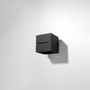 Nástěnné svítidlo LOBO G9 Cube Up-Down Modern Black SOLLUX