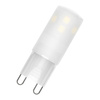 LED žárovka s paticí G9 1,9W = 19W 180lm 2700K Warm 300° LED PIN Osram
