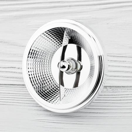 LED žárovka GU10 ES111 10W = 75W 1055lm 3000K teplá bílá 24° Silver Dimmable LUMILED