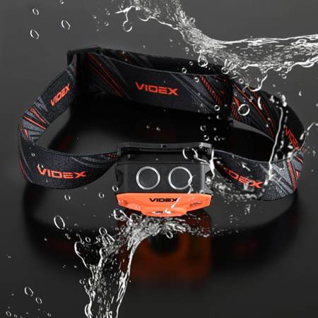 Dobíjecí LED čelovka 5W 400lm 5000K H085-OR VIDEO