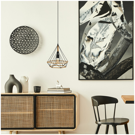 Dekorativní závěsná lampa E27 Vienna Kobi