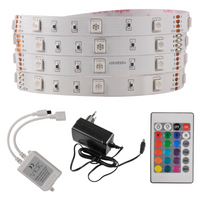 LED pásek 14W RGB 150LED SMD 5m + ovladač + zdroj