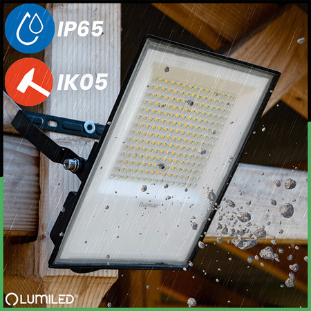 LED reflektor venkovní BRIGHT Vodotěsný 150W 16500lm 4000K LUMILED