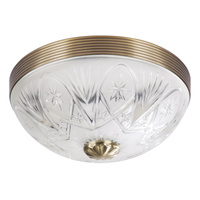 Plafond LED stropní svítidlo povrchová montáž 2x E27 hnědá Classic Annabella Rabalux