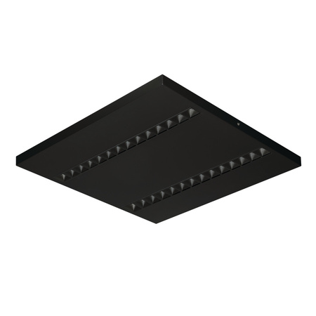 LED povrchový panel 60x60 Lamp 39W 4700lm 3500K Warm 60° Black Kanlux