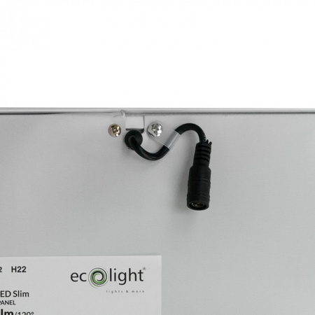 LED panel 120x30 Zapuštěný podstavec 50W 4500lm 6500K Studená bílá Ecolight