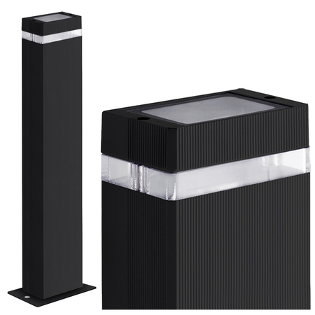 Zahradní stojací lampa GU10 černá IP44 Gilbert Sanico Goldlux