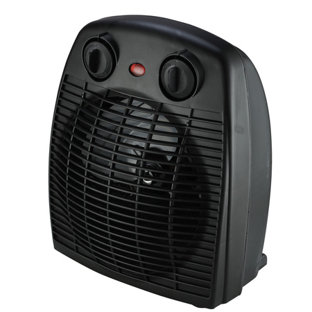 Nastavitelný termostat 2000W černý stojanový ventilátor Sanico Goldlux