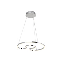 Stropní závěsné svítidlo LED 30W 2400lm 4000K Chrome Moderní Melora Rabalux