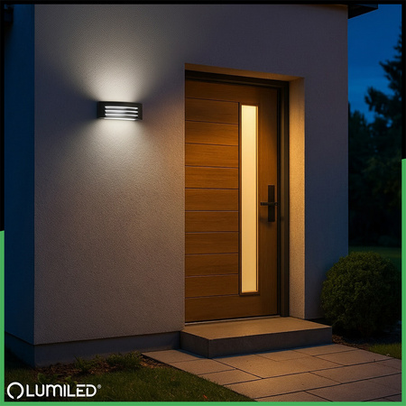 Zahradní nástěnná lampa E27, KERIO LUMILED