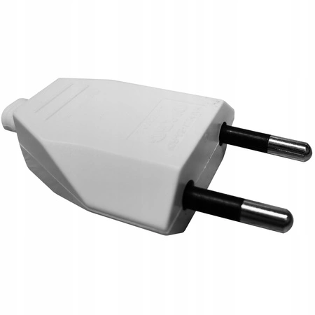 Elektrická zástrčka Plochá zástrčka 2P 25A 250V Odnímatelná Bílá ORNO