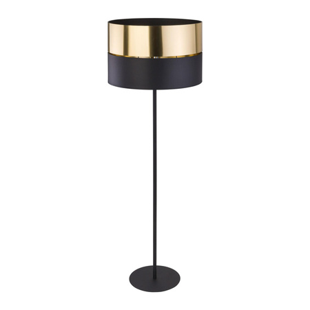Stínidlo stojací lampy HILTON černé a zlaté E27 5465 TK Lighting