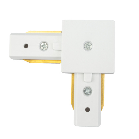 Úhlový Spojka pro Jednofázové Kolejnicové Profilové Systémy Kolejnicové Svítidla Bílá LUMILED