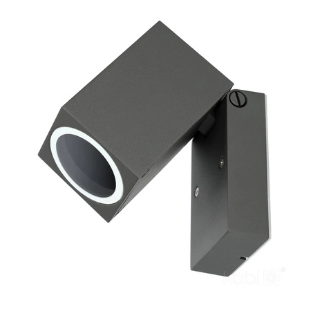 Zahradní venkovní nástěnné svítidlo GU10 IP44 Grey Quazar Kobi