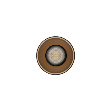 Přisazené svítidlo EYE TONE 8931 Nowodvorski Černá a stříbrná GU10 Stropní trubice Aluminium Minimalist