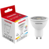 LED žárovka GU10 7W = 76W 560lm 4000K neutrální bílá reflektor TOSHIBA