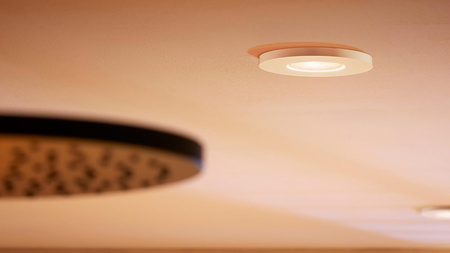 Vestavné svítidlo LED Hermetic IP44 do koupelny 4,2 W 400 lm IP44 White Ambiance TW White Smart SMART Zigbee Bluetooth Adore Philips HUE