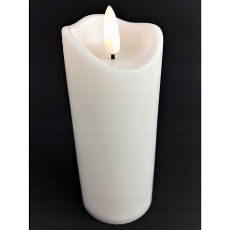 Elektrická náplň LED svíčka s efektem plamene 15 cm