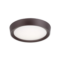 Plafond LED stropní světlo Povrchová montáž 24W 2000lm 3000-6000K CCT RGB časovač Stmívatelné dálkové ovládání Hnědá Minimalistická Mokka Rabalux