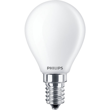 E14 P45 LED žárovka 6.5W = 60W 806lm 4000K Neutrální bila PHILIPS CorePro
