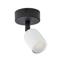 Povrchová montáž TOP BLACK/WHITE Bodový reflektor černý/bílý Moderní osvětlení GU10 6265 TK