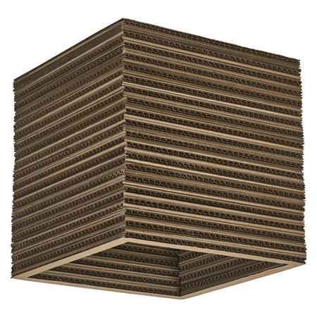 Bodové reflektorové stropní svítidlo Square E27 Carton Brown Decor Ledvance