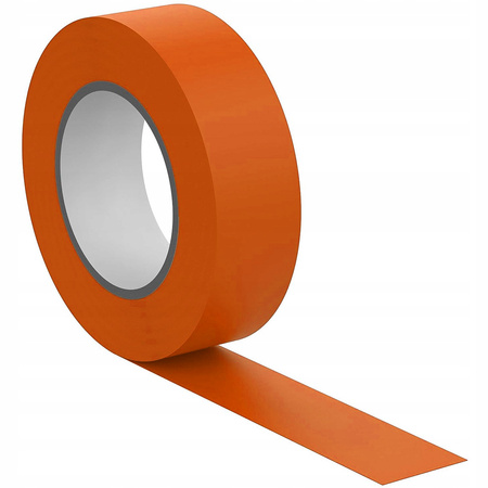 Silná PVC izolační páska Voděodolná 15mm x 0,13mm Oranžová 10m
