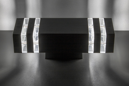 Dvojité zahradní nástěnné svítidlo INEZ DUO LED 2xGU10 ALUMINIUM černá IP54