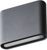 Venkovní svítidlo LED NÁSTĚNNÉ SVÍTIDLO GARTO Graphite 8W 300lm 840 Neutrální bila IP54 Kanlux