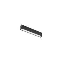 Plafond Oprawa Sufitowa Ogrodowa Lampa Kinkiet Elewacyjny LED 20W 1200lm 3000K Ciepła Black Wodoodporna IP44 OUTLINE LED S 11360 Nowodvorski