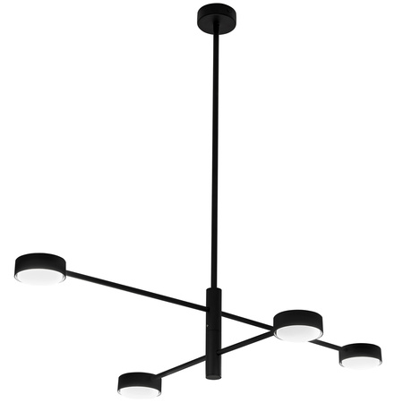 LED závěsné stropní svítidlo 4x GX53 Wall Black OVILO LUMILED