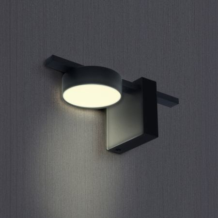 Nástěnná lampa Venkovní fasádní lampa GX53 Black JOY Sanico Goldlux