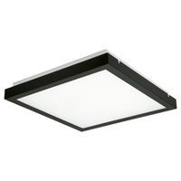 Plafond LED stropní světlo TYBIA Mikrovlnná trouba Senzor pohybu 38W 3800lm 4000K Černá KANLUX