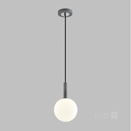 Dekorativní závěsná lampa G9 Grey Elegance Kobi