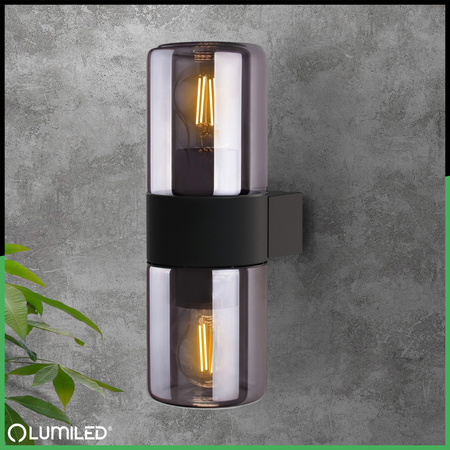 Zahradní nástěnné venkovní svítidlo 2x E27 SALVIA LUMILED