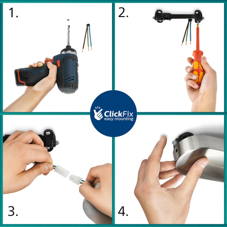 Reflektorové stropní svítidlo 2x E14 Black Sleet Philips