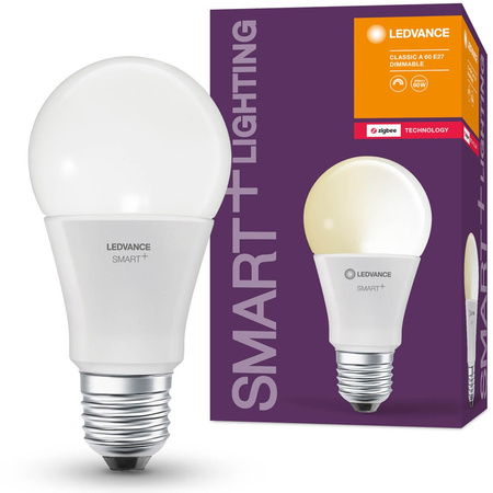 LED žárovka E27 A60 9W 806lm 2700K Teplá bílá LEDVANCE SMART+ ZigBee Dimmable