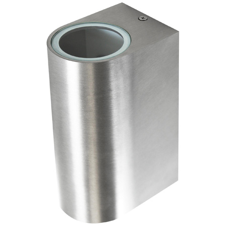 Nahoru a dolů LED zahradní nástěnné svítidlo 2xGU10 BOSTON GOLDLUX (Polux) OVAL SATIN