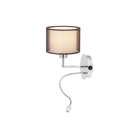 Nástěnné svítidlo LED E27 60W 85lm 4000K Chrome Classic Anastasia 2629 Rabalux