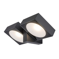 Venkovní zahradní lampa LED fasádní nástěnná lampa 14W 900lm 3000K IP54 antracitová Moderní Telde Rabalux