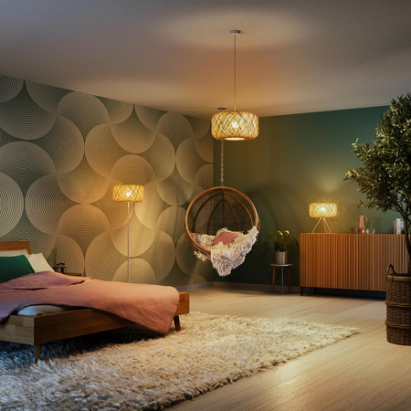 Dekorativní stojací lampa E27 Beige Decor Ledvance