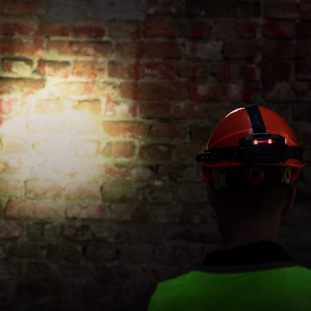 Nabíjecí čelovka 1200 lm SST40 + senzor pohybu IP44 6 režimů VA0103 Vayox