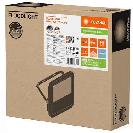 LED reflektor 69W 10000lm 6500K IP66 bílý LEDVANCE reflektor